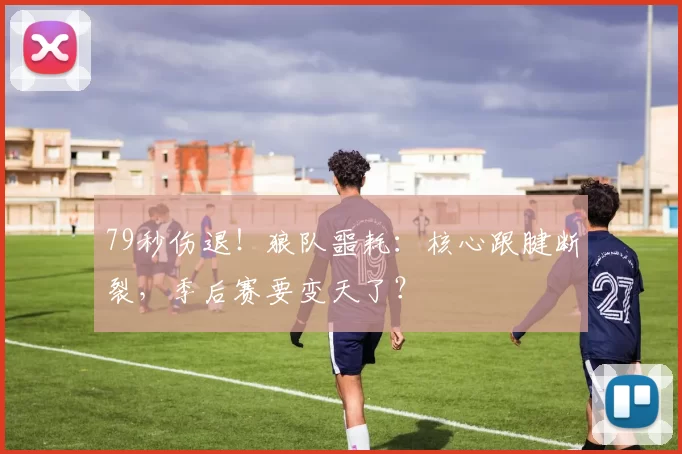 79秒伤退！狼队噩耗：核心跟腱断裂，季后赛要变天了？